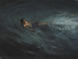 Swimming In Dark Water 31H x 41Wcms - Studio Collection